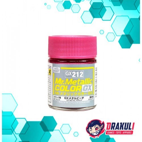 Mr. Hobby Mr. Metallic Color Model Kit Paint Metal Peach GX212 Drakuli