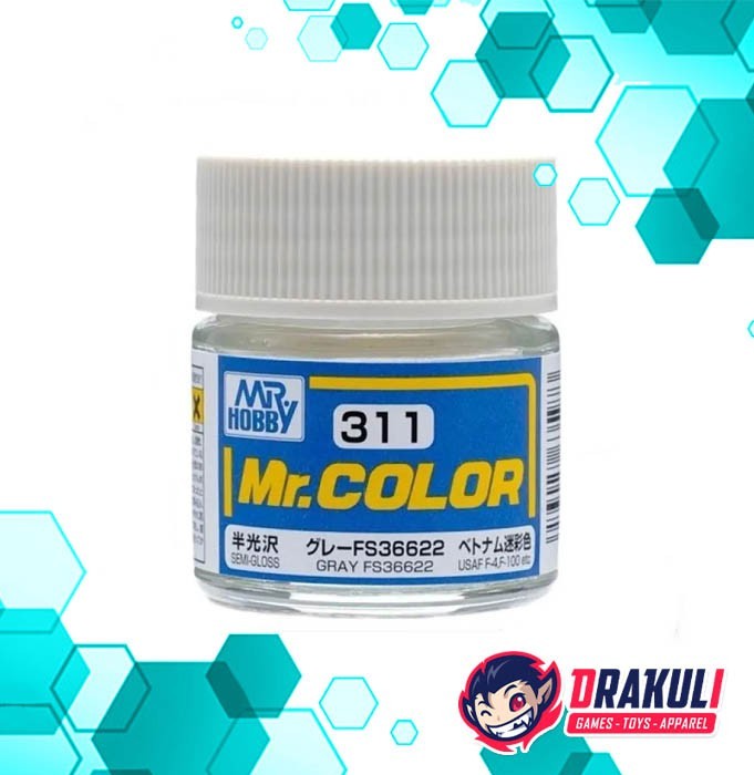 Mr. Hobby Mr. Color Model Kit Paint Gray FS36622 C311 Drakuli