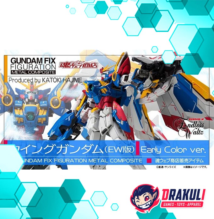 BANDAI Metal Build Fix Figuration Wing Gundam EW Early Color Ver. – Drakuli
