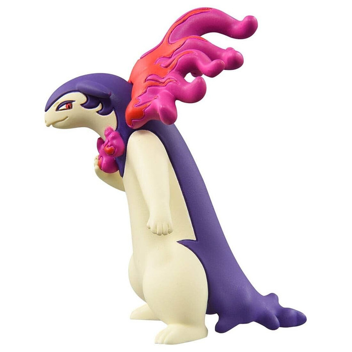 Figura Pokemon Moncolle MS-12 Hisuian Typhlosion – Statuina Ufficiale TAKARA TOMY, Altezza 4,5 Cm