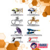 Toys BANDAI Splatoon 3 Weapon Collection Selection Ver (Set of 8)