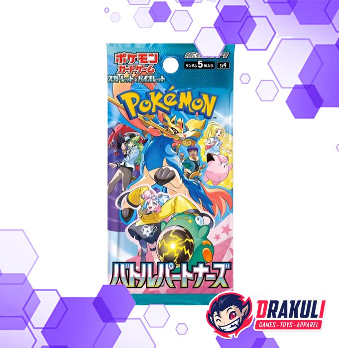 Korean Pokemon TCG Sealed Booster Box  Battle Partners  Scarlet & Violet  Sv9  150 Cards, Factory Sealed